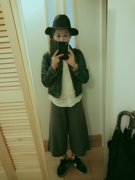 エ ツ 子さん（レディース・158cm）の秋コーディネート