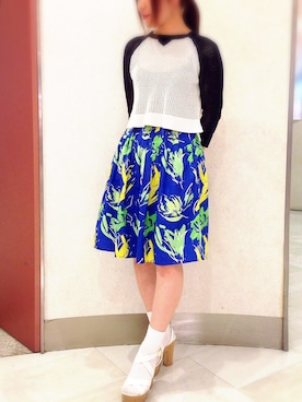 「ESPERANZA（エスペランサ）のアイテム（トップス）」を使った、ESPERANZAさん（レディース・159cm）の春コーディネート