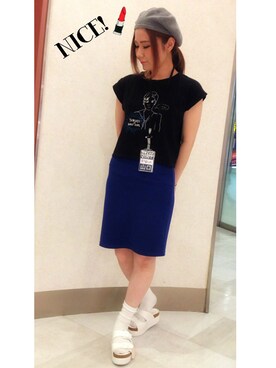 「ESPERANZA（エスペランサ）のアイテム（トップス）」を使った、ESPERANZAさん（レディース・159cm）の春コーディネート