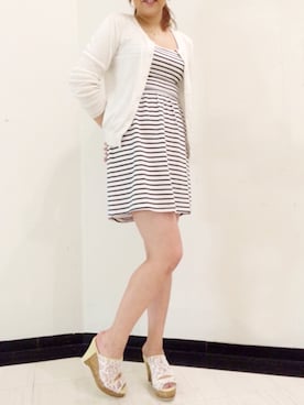 「ESPERANZA（エスペランサ）のアイテム（その他シューズ）」を使った、ESPERANZAさん（レディース・163cm）の夏コーディネート
