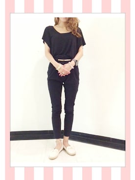 「ESPERANZA（エスペランサ）のアイテム（その他シューズ）」を使った、ESPERANZAさん（レディース・164cm）の夏コーディネート