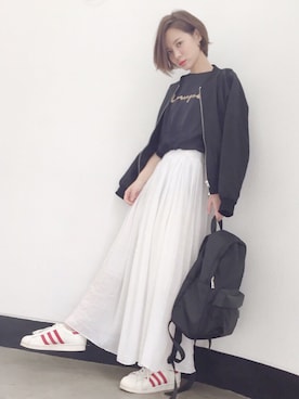 ARISAさん（レディース・157cm）の春コーディネート