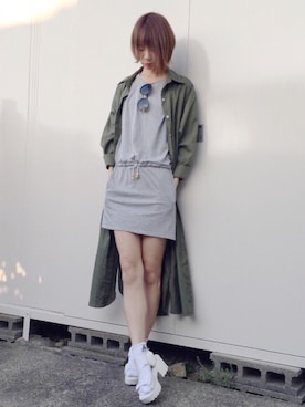 ARISAさん（レディース・157cm）の春コーディネート