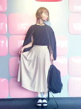 ARISAさん（レディース・157cm）の春コーディネート