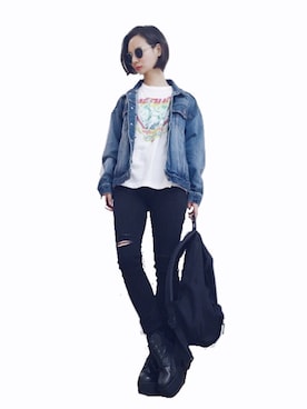 ARISAさん（レディース・157cm）の秋コーディネート