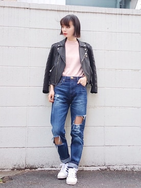 ARISAさん（レディース・157cm）の春コーディネート