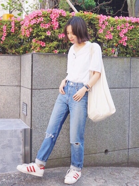 ARISAさん（レディース・157cm）の春コーディネート