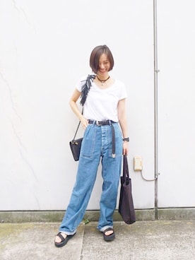 ARISAさん（レディース・157cm）の夏コーディネート