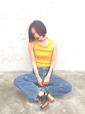 ARISAさん（レディース・157cm）の夏コーディネート