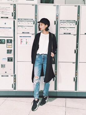 「Settimissimo（セッティミッシモ）のアイテム」を使った、ARISAさん（レディース・157cm）の秋コーディネート