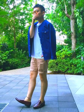 m i c h u 🍖さん（メンズ・176cm）の秋コーディネート