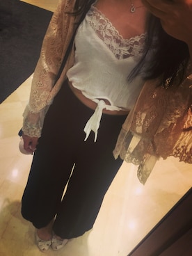 「Millie'sのアイテム」を使った、rokonanaさん（レディース・159cm）の夏コーディネート