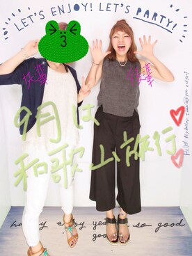 ぽにょさんのコーディネート