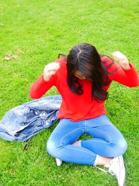 「murua」｜@ ち ぃ 。さん（レディース・163cm）の春コーディネート