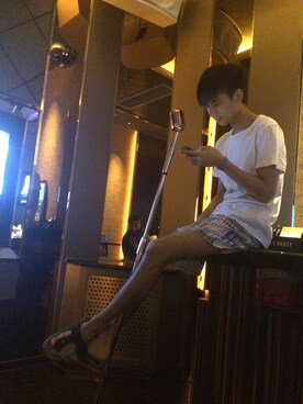 小鲜肉中的绿茶婊さんのコーディネート