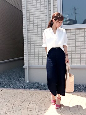 MIKUさん（レディース・158cm）の夏コーディネート