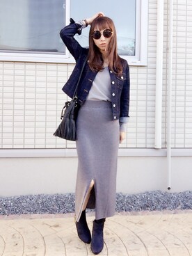 MIKUさん(レディース・158cm)の秋コーディネート