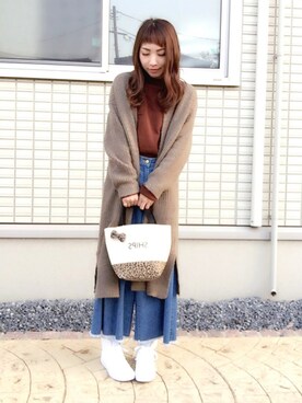 MIKUさん（レディース・158cm）の秋コーディネート