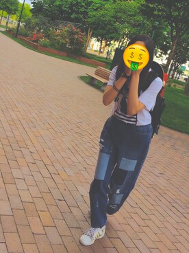 Kanaさん（レディース・161cm）の夏コーディネート