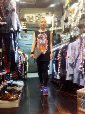 「fashionable」｜Michelle Huiさん（レディース・160cm）の春コーディネート