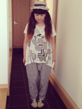 めぐみさん（レディース・151cm）の夏コーディネート