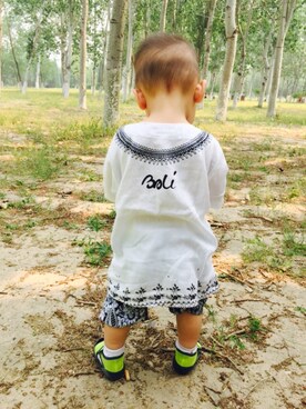 baby xun is wearing bali
