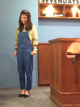 「SEVENDAYS=SUNDAY（セブンデイズサンデイ）のアイテム（アクセサリー）」を使った、mayukoさん（レディース・157cm）の春コーディネート