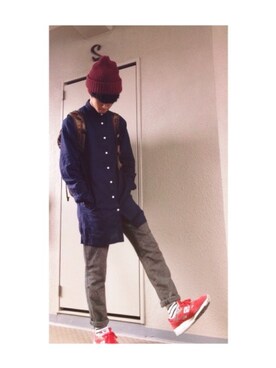 せんたーわけおさん（メンズ・176cm）の秋コーディネート