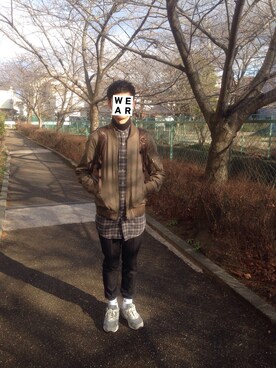 せんたーわけおさん(メンズ・176cm)の冬コーディネート