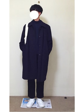 せんたーわけおさん（メンズ・176cm）の冬コーディネート
