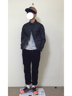 せんたーわけおさん(メンズ・176cm)の冬コーディネート