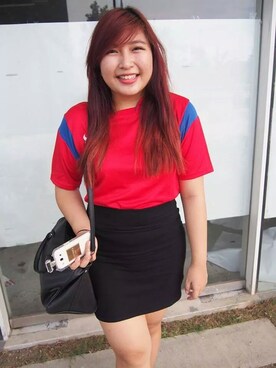 「mbstyloafw」｜「アイテム（その他）」を使った、JessyTheKLChicさん（レディース・175cm）の秋コーディネート