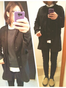 haconaさん（レディース・169cm）の冬コーディネート