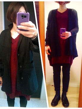 haconaさん（レディース・169cm）の冬コーディネート