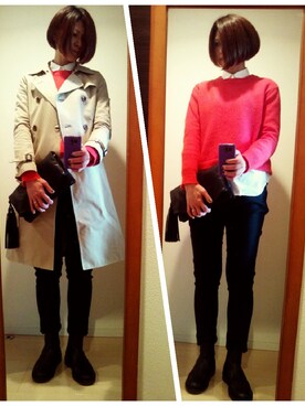 haconaさん（レディース・169cm）の冬コーディネート