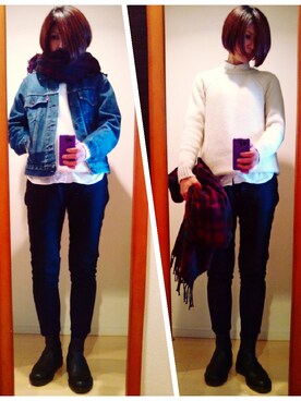 haconaさん（レディース・169cm）の冬コーディネート