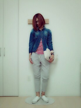 haconaさん(レディース・169cm)の春コーディネート