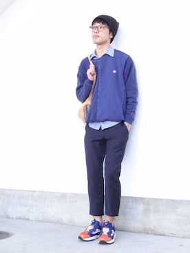 「keisuke kanda（ケイスケカンダ）のアイテム」を使った、マリオさん（メンズ・178cm）の春コーディネート