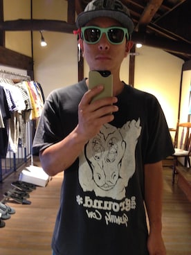 「IFO SKATEBOARDS（アイエフオースケートボード）のアイテム」を使った、FROGBOXさん（メンズ・160cm）の夏コーディネート