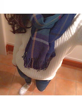 SHINO.ISHIMARUさん（レディース・162cm）の冬コーディネート