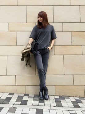 「STYLE DELI（スタイルデリ）のアイテム（アンサンブル）」を使った、STYELEDELIさん（レディース・165cm）の秋コーディネート