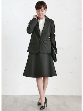「STYLE DELI（スタイルデリ）のアイテム（テーラードジャケット）」を使った、STYELEDELIさん（レディース・154cm）の春コーディネート