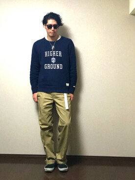 たけまるさん（メンズ・184cm）の秋コーディネート