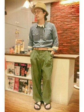 HeavyUse-SHAOさん(メンズ・171cm)の春コーディネート