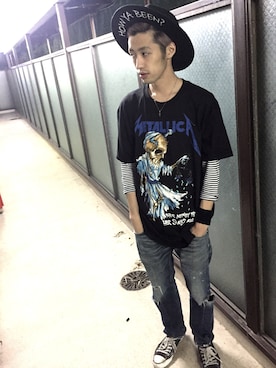 「SPIRALGIRL（スパイラルガール）のアイテム」を使った、MINX銀座二丁目店  橋口　建太さん（メンズ・173cm）の秋コーディネート