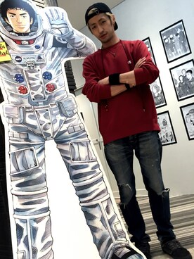 「アイテム（バングル/リストバンド）」を使った、MINX銀座二丁目店  橋口　建太さん（メンズ・173cm・20代）の秋コーディネート