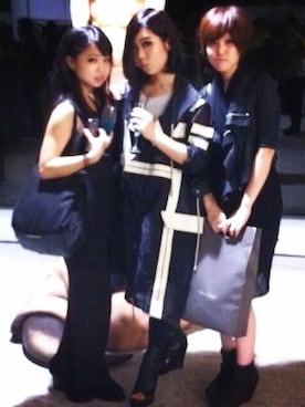 「Rick Owens（リックオウエンス）のアイテム（その他アウター）」を使った、lcさん（レディース・159cm）の夏コーディネート