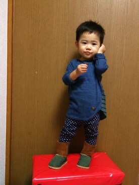 Ruiさん(キッズ・80cm)の秋コーディネート