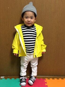 Ruiさん（キッズ・80cm）の春コーディネート