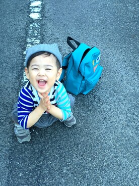 Ruiさん（キッズ・80cm）の春コーディネート